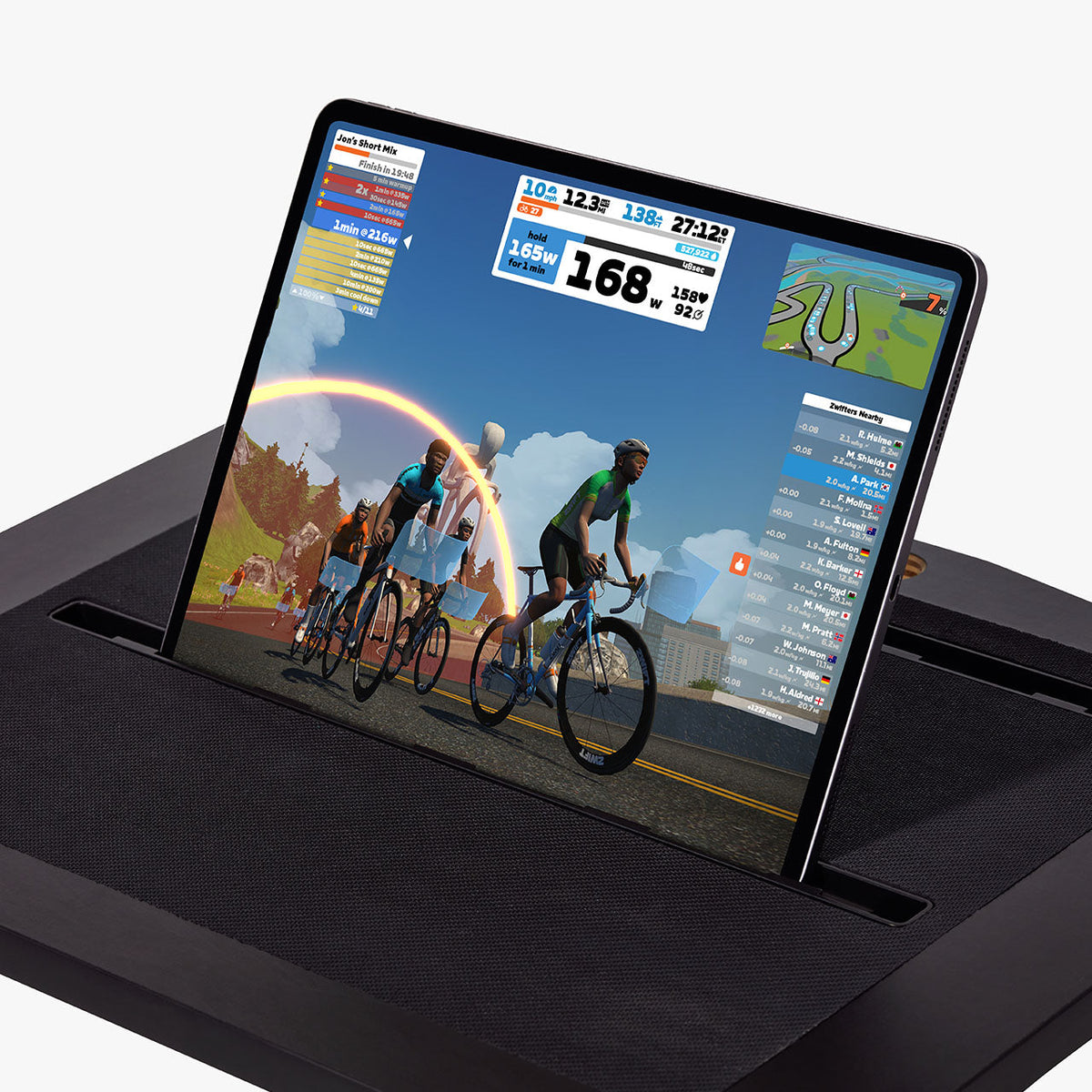 JetBlack Trainer Table